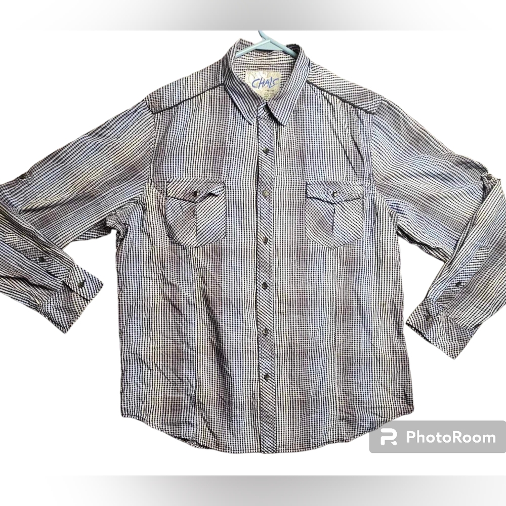 Chalc Mens Long Sleeve Shirt